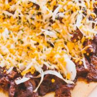 Bbq Seitan Pizza · Slices of Seitan Wheat Protein, homemade BBQ sauce, onion, vegan cheese Daiya & Follow Your ...