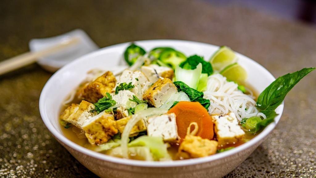 Tofu & Vegetables · Choices of vegetable broth or beef broth and  fried tofu  or fresh tofu.