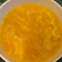 Egg Flower Soup · (Small size no chips).
