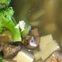 Vegetable Tofu Soup · Large.