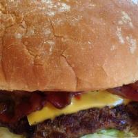 Bbq Bacon Cheese Burger · 