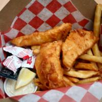 Cod (3 Pieces) · Comes with house-made tartar sauce