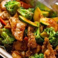 Beef With Broccoli · House-blended soy sauce.