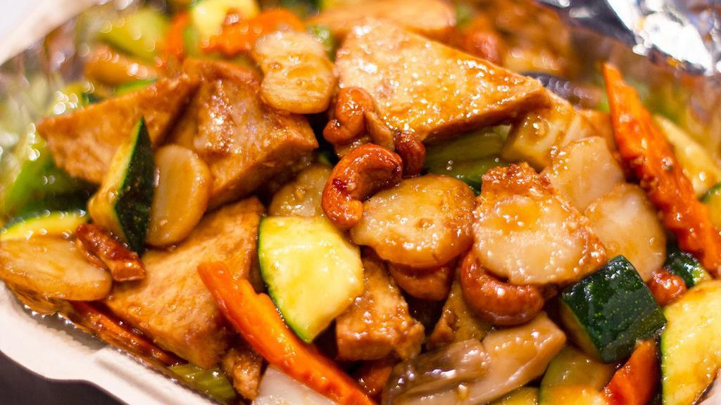 Cashew · House-blended sauce stir-fried with roasted cashews.