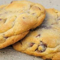 Milk Chocolate Chip · Served warm, loaded with milk chocolate chips, this is a staple for a reason!