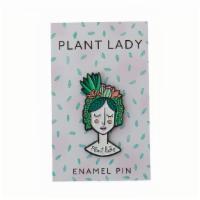 Plant Lady Enamel Pin · Plant Lady Enamel Pin. Presented in individually wrapped packaging.
