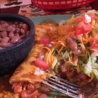 Two Enchiladas, One Taco · 