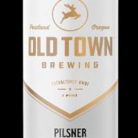 Old Town Pilsner · Bronze | GABF | 2020 &  Gold | World Beer Cup | 2018 
ABV: 4.8% - This brilliant Pilsner is ...