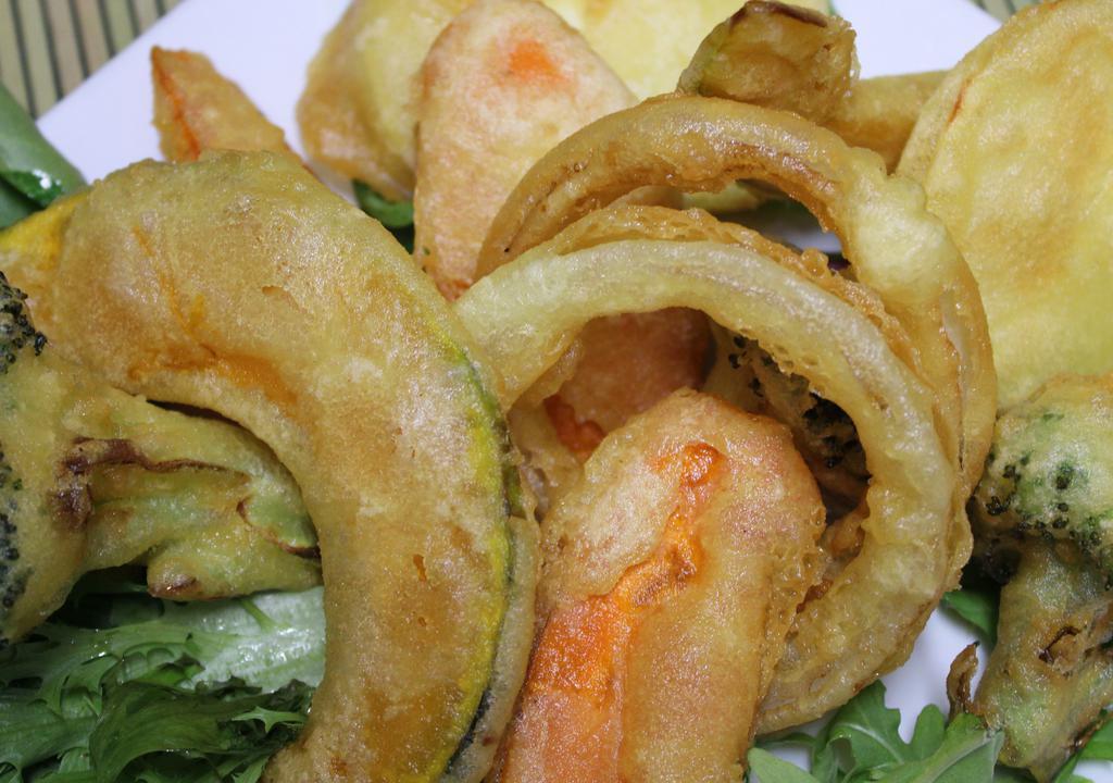 Yasai Tempura · Assorted tempura veggies.