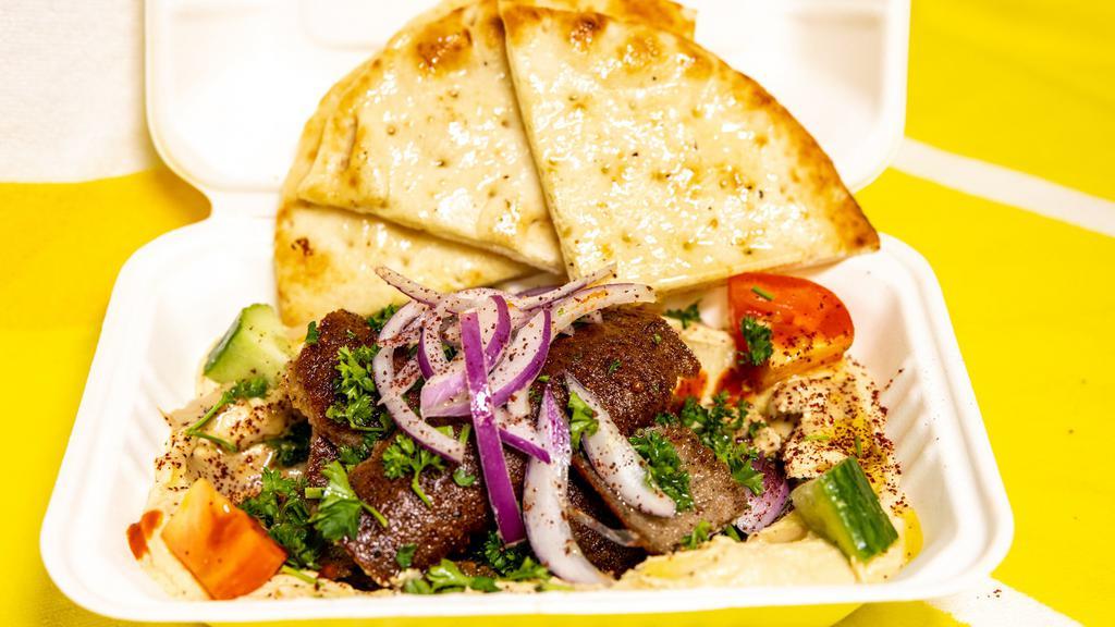 Grilled Lamb Gyro · Combo plate. Deliciously fresh roasted and toasted sliced lamb.