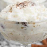 Rice Pudding · A wonderful and sweet blend of rice mixed with milk and other ingredients such as cinnamon a...