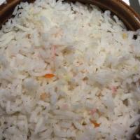 Steamed Rice · Vegetarian. Our long grain aromatic basmati rice, steamed to perfection.