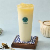 Aiyu Green Milk Tea (玉露醇奶茶) · Comes Standard w/Dairy-free Milk Creamer.  includes Aiyu Jelly.
This drink does not recommen...