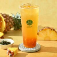 Pineapple Spring Tea (鳳梨春茶) · Cold drink only.  Includes Aiyu Jelly.
This drink is on the sweeter side. If you like less s...