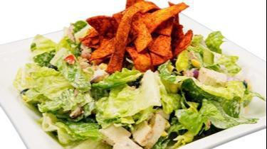 Caesar Salad · Our classic Caesar salad with romaine, parmesan cheese, and croutons; Add Chicken $5 Add Salmon $6