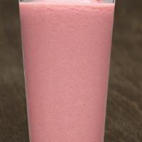 Smoothies · A blend of all-natural yogurt with a choice of fruit and puree and ice.