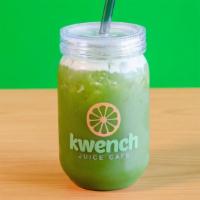 Green Machine (16 Ounces) · Spinach, kale, celery, cucumber, lemon, apple.