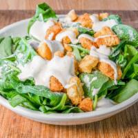 Spinach Caesar Salad · 