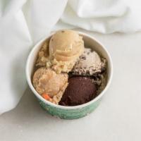 Dough (4 Scoops) · Gourmet edible cookie dough, made fresh daily. Eat it raw or bake it into cookies….either wa...