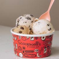 The 50 / 50 · Select any two scoops of dough and ice cream for the perfect combination to beat the heat.