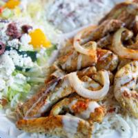 Chicken Shawarma Salad · 