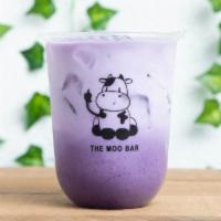 Ube Latte · Fresh Ube purre with your choice of milk