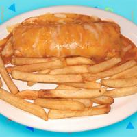 Kids' Burrito · Includes Favoritos® soda and french fries or Rice & beans.
