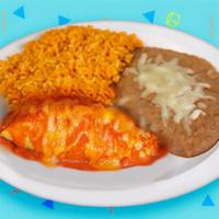 Kids' Chicken Tamale · Includes Favoritos® soda and french fries or Rice & beans.