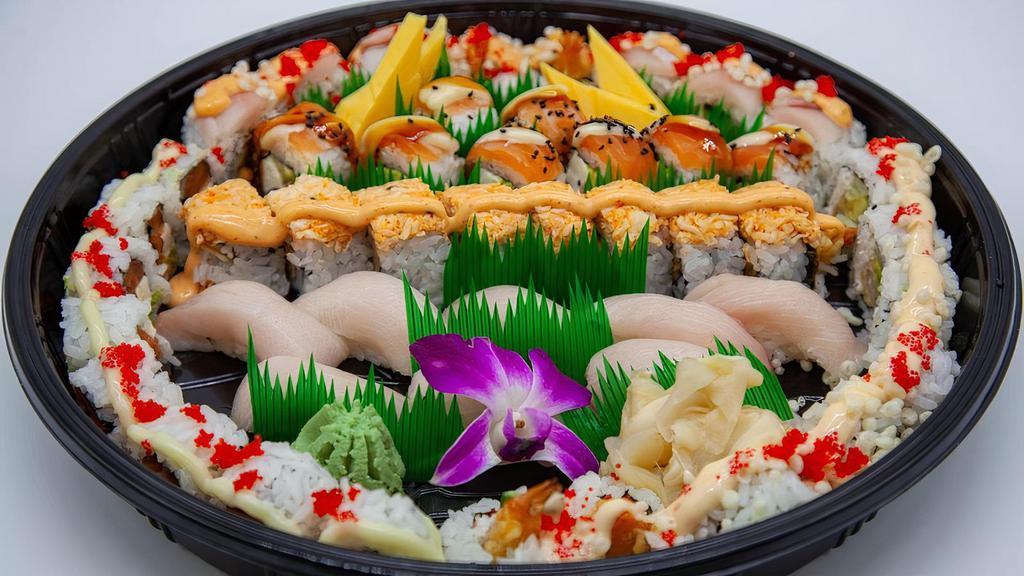 8 Item Sushi Platter · Starts at $55