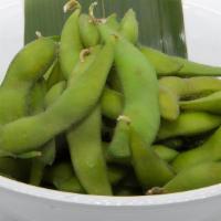 Edamame · Boiled and serve with a light coating of salt