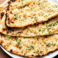 Garlic Naan · Served in 2 pieces.
