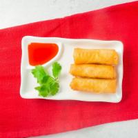 Cantonese Spring Rolls (3) · The traditional tea house vegetable spring roll, wrapped in a crispy skin with Vermicelli an...