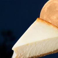 Moon Crater Cheesecake · Open the curtains to the art of big city taste, smooth and decadent cheesecake made with pre...