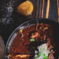 Birria Estilo Jalisco 32Oz · Chuck eye roast Marinated for 12 hours and braised for 5 hours, you can serve up 12 tacos in...