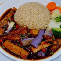 Eggplant Tofu (Đậu Hủ Cà Tím) · 