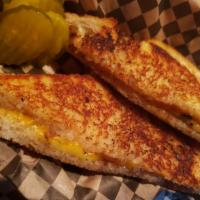 Grilled Cheeze · chao cheese on grilled sourdough
