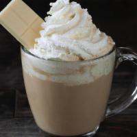 White Chocolate Mocha · Ghirardelli sweet ground white chocolate combined with our signature latte and served with w...