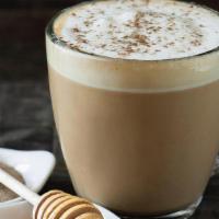 Turkish Latte · An exotic mixture of espresso, steamed milk, honey, and cardamom.