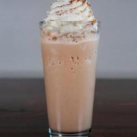 Frosty Chai Frio (Caffeine-Not) · Our 'caffeine-not' iced blend of milk and chai, topped with freshly made whipped cream.