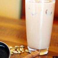 Chai · Homemade tea with cinnamon, cardamom, cloves mixed with black tea and milk. Lightly sweetene...