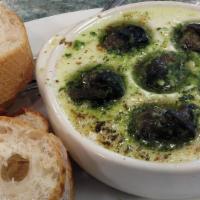Escargot-Regular · Comes with six escargot, in our savory garlic butter. Blended with fresh parsley, fresh garl...