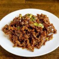 Sesame Beef · * has a kick to it, please ask to adjust for your taste.