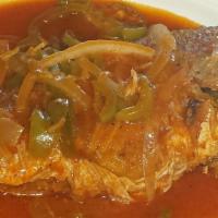 Brown Stew Red Snapper · 