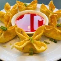 Crab Cheese Wontons (6) · Chinese dumpling that comes with filling.