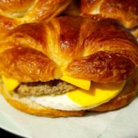 Sausage Patty & Egg & Cheese · 