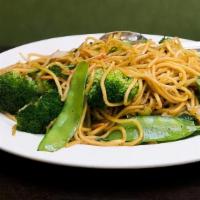 Chow Mein · Your choice of protein, pan-fried egg noodles, carrots, onion, cabbage, spinach, and stir-fr...