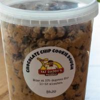 Cookie Dough · 32 oz of our house recipe cookie dough loaded with semi-sweet chocolate chips