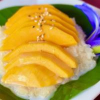 Sweet Sticky Rice With Mango · 