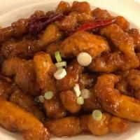 General Tso'S Chicken · Deep fried chicken in sweet and spicy sauce.