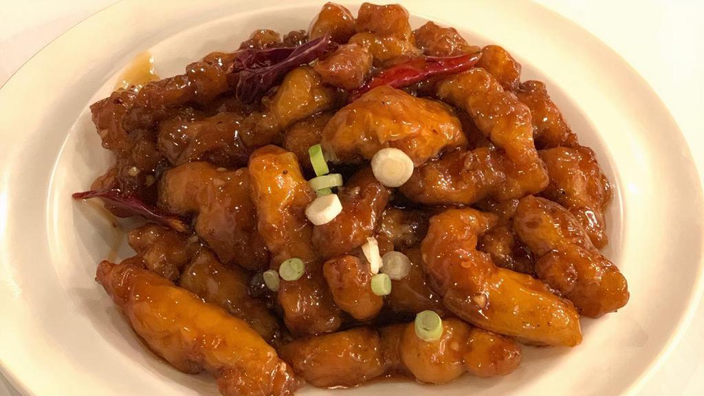 General Tso'S Chicken · Deep fried chicken in sweet and spicy sauce.
